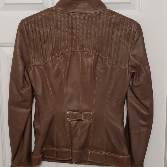 Womens danier leather jacket - Picture 5 of 8